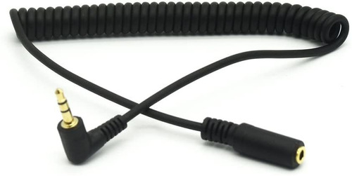 Cable De Extension Audio Estereo M/f 3,5 Mm | Negro, 1,5 M