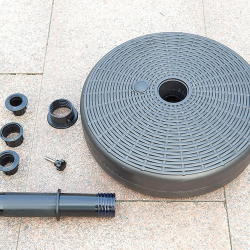 Base De Soporte Compatible Con Paraguas De Patio, Soporte