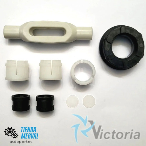 Imagen 2 de 6 de Kit Reparación Bujes Palanca Chevrolet Corsa A Varilla