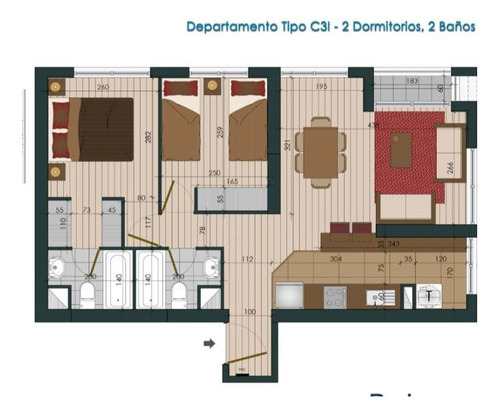 Vendo Depto Semi Nuevo 2d2b1e1b, Edificio Parque Laguna, Ccp