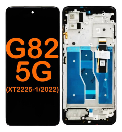 Sj Qw Pantalla Táctil Amoled Con Marco Para Moto G82 5g