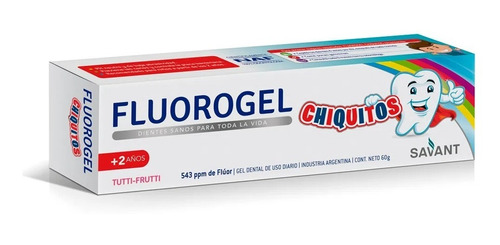 Gel Dental Fluorogel 2001 Chiquitos 60grs