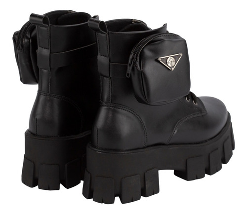 Imagem 5 de 6 de Coturno Plataforma Bota One Bag Confort Tratorado | S3.cub