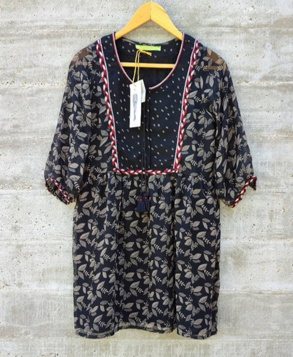 Vestido Rapsodia Nuevo Con Etiqueta, Estampado