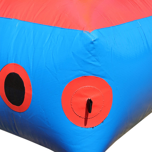 Brinquedo Inflável Guerra De Cotonete Arena 4,8x4,8 C/ Motor Cor Colorido