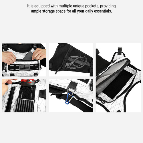 Bolsa De Pecho Para Correr, Transpirable, Deportiva, Ligera