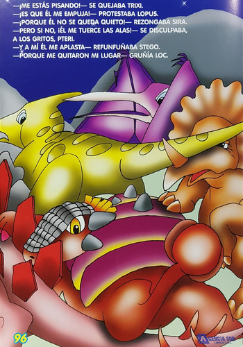 Multicuentos De Colores, Bebesaurio El Dinosaurio, Rojo