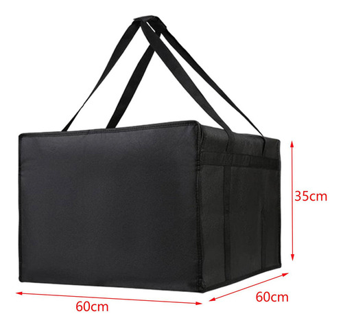 Bolsa Con Aislante Térmico P/delivery De Pizza Y Alimentos