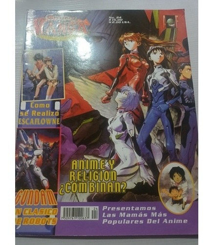 Revista Conexión Manga No. 24 2001 Evangelion 