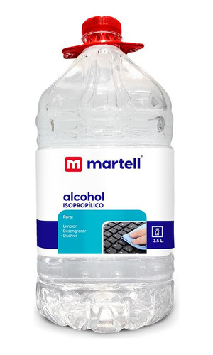 Alcohol Isopropílico 3.5 Litros - Martell