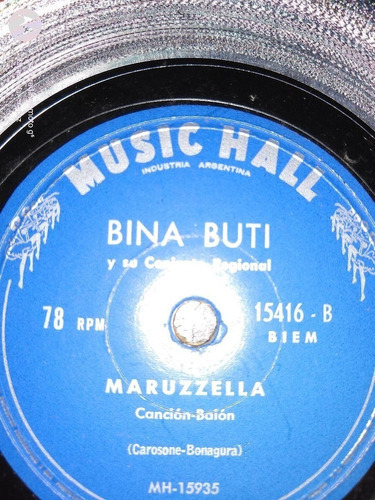 Pasta Bina Buti Conj Regional Music Hall C112