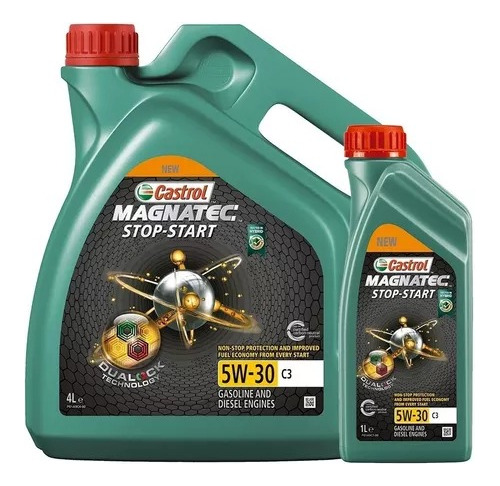 Aceite Para Motor Castrol Sintético 5w30 Para Autos,   X 4l