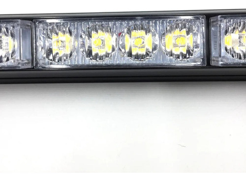 Barra De Luz Estroboscópica Led Luz Blanca Amarilla