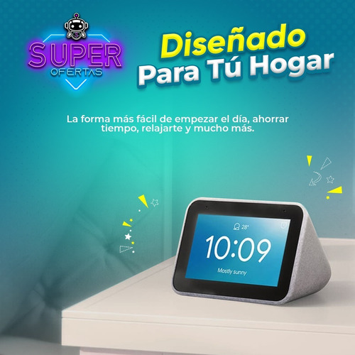 Imagen 4 de 7 de Lenovo Smart Clock + Pantalla + Google Home - Originales !!