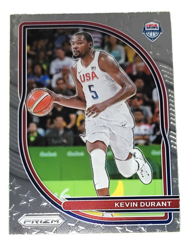 Cv Kevin Durant 2021 Panini Prizm Chrome Usa Basquetball