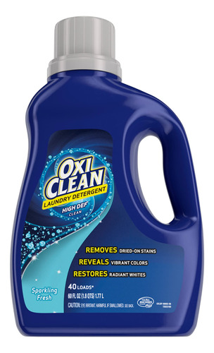 Oxiclean Detergente Líquido Fresco Y Espumoso De Alta Defi.