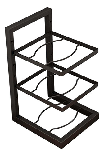 Pan Organizador Rack Pote E Pan Organizador Três Camadas