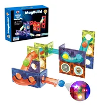 Comprar Bloques De Construcción Magnéticos 3d 49 Piezas Magbuild Versión Del Personaje Tùnel