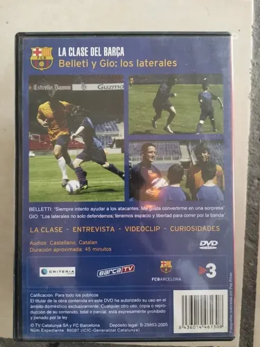 Dvd Colección De Barcelona Fc La Clase Del Barca | MercadoLibre