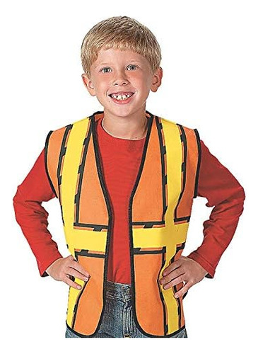 Kids Construction Worker Vest - Halloween Costume And A...