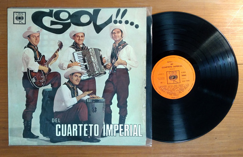 Cuarteto Imperial Gol Disco Lp Vinilo