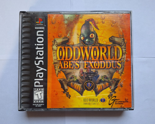 Oddworld Abe's Exoddus Ps1 Original Completo Perfeito Estado (Usado)