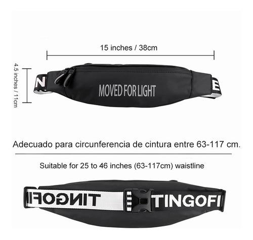 Imagen 3 de 7 de Outtobe Ri¿onera Deportiva Impermeable Al Aire Libre.