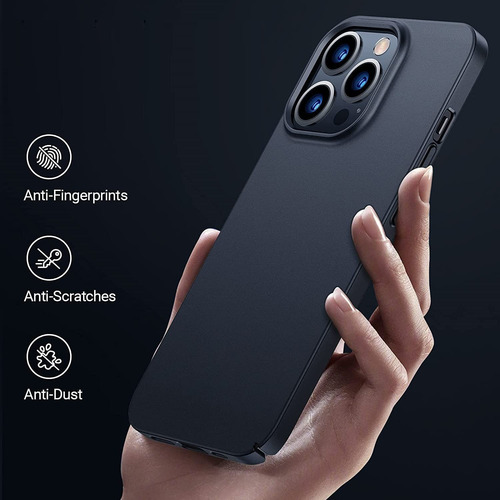 Capa Capinha Case Acrílica Fosca Fina Para iPhone 13 Pro 6.1