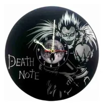 Comprar Reloj De Vinilo Death Note Anime Regalos Decoracion