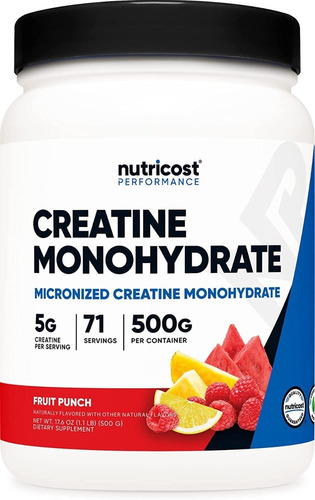 Nutricost Creatine Monohydrate Micronized Creatine  500g