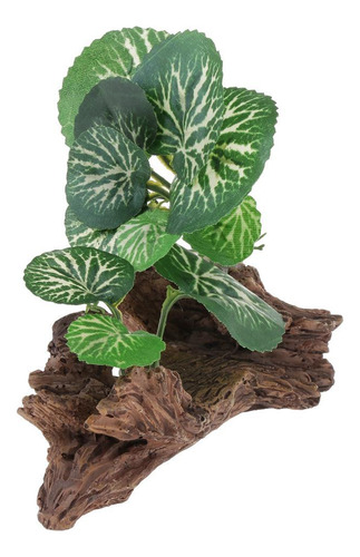 2 Plantas De Hierba De Agua Artificial De Resina Para Tanque