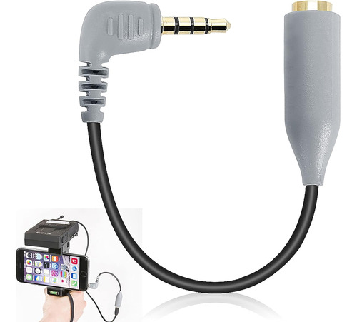 Boya Adaptador Trrs Trs Rode Sc4 iPhone iPad Microfono 3,5mm