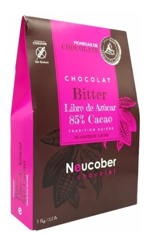 Cobertura Bitter Sin Azucar 85%cacao