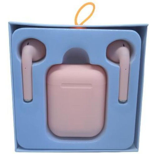 Fone De Ouvido I12 Tws Bluetooth Com Touch H'maston - Rosa