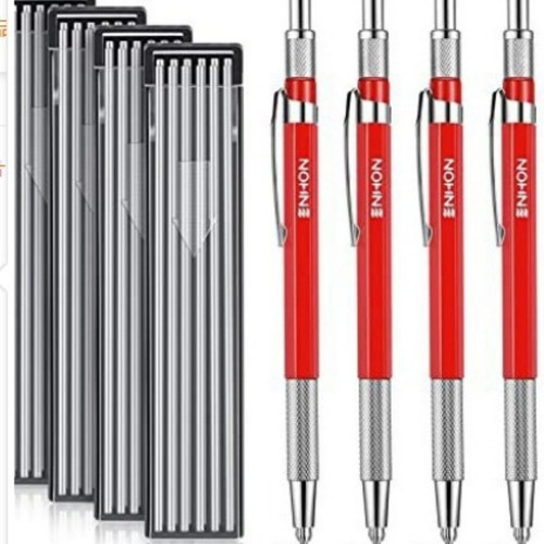 4 Pens+4 Tube Silver Refill Set