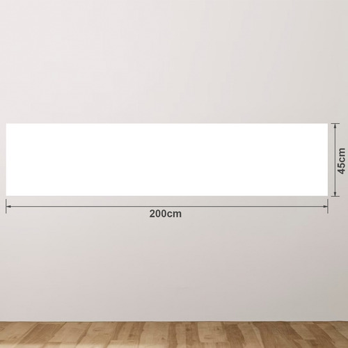 Vinilo Blanco Autoadhesivo Pizarra De 200 X 45 Cm Pizarra