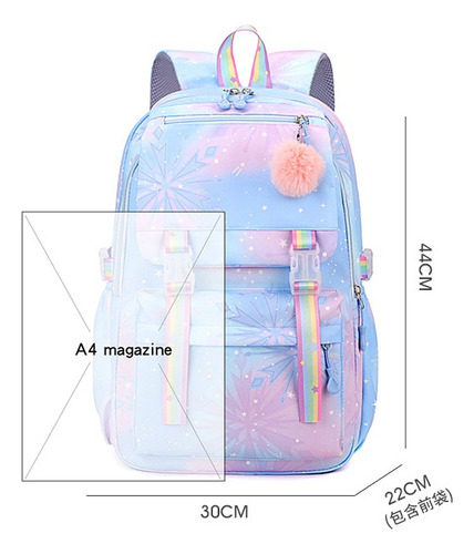 Mochila Escolar De Moda Casual De Viaje Gran Capacidad
