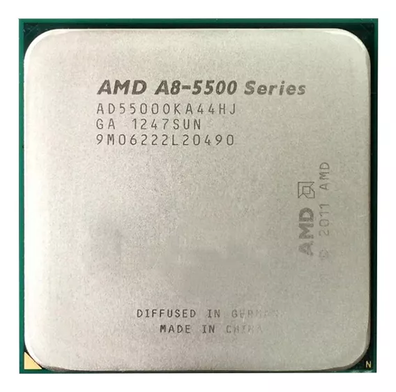 Procesador gamer AMD A8-5500 AD5500OKA44HJ de 4 núcleos y 3.7GHz de frecuencia con gráfica integrada