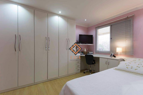 Apartamento Com 3 Dormitórios À Venda, 140 M² Por R$ 1.070.000,00 - Ipiranga - São Paulo/sp - Ap37279