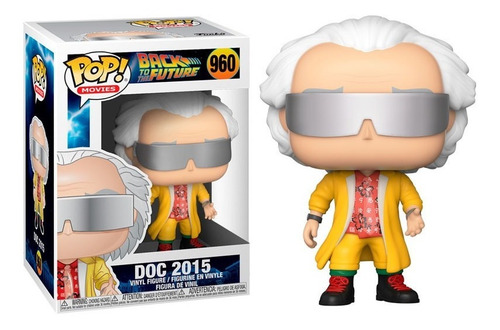 Funko Pop, Emmett Brown Doc 2015 - Back To The Future - 960 (Usado)