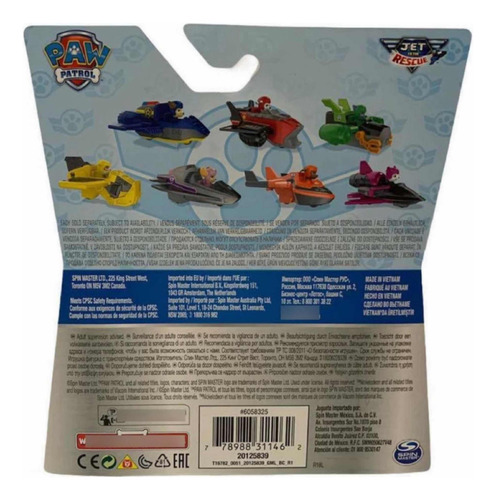 Paw Patrol Skye True Metal 122k