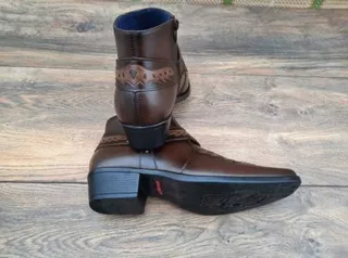 Botas Texanas Para Mariachi Cuero No Cat Timberland Harley