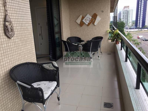 Imagem 8 de 20 de Apartamento Com 3 Dormitórios À Venda, 200 M² Por R$ 1.050.000,00 - Ponta Negra - Manaus/am - Ap0882
