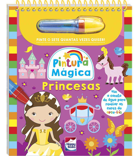 Libro Pintura Magica: Princesas De Curious Universe Uk Ltd