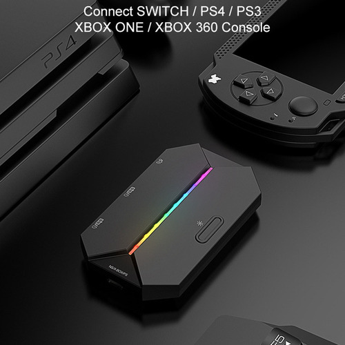 Conversor Portátil De Teclado E Mouse Para Jogos G6l Com Fio