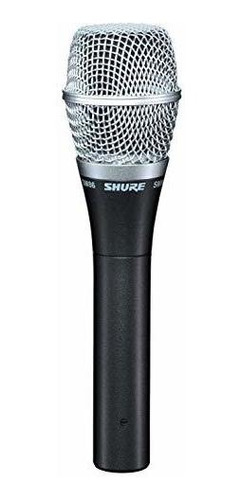 Shure Sm86-lc Microfono Vocal De Condensador Cardioide, Negr