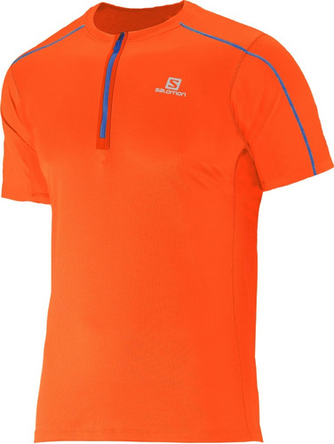 Remera Salomon - Action 1/2 Zip Tee M - Hombre