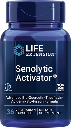 Life Extension Senolytic Activator 36 Veg Capsules