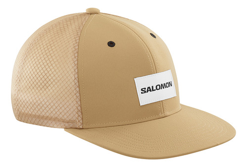 Jockey Trucker Flat Cap Salomon Beige