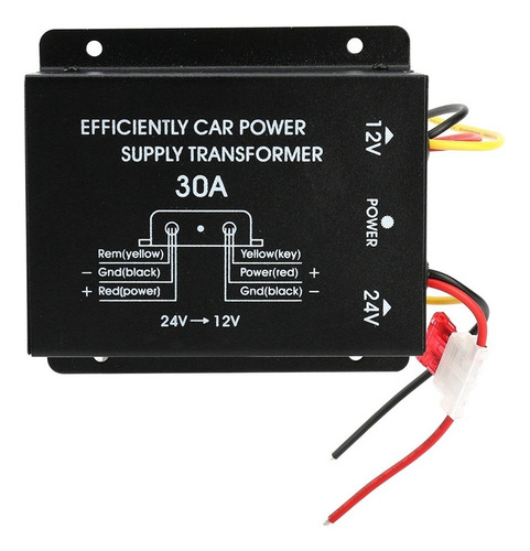 . Convertidor Dc-dc De 24v A 12v, Reductor De Voltaje De